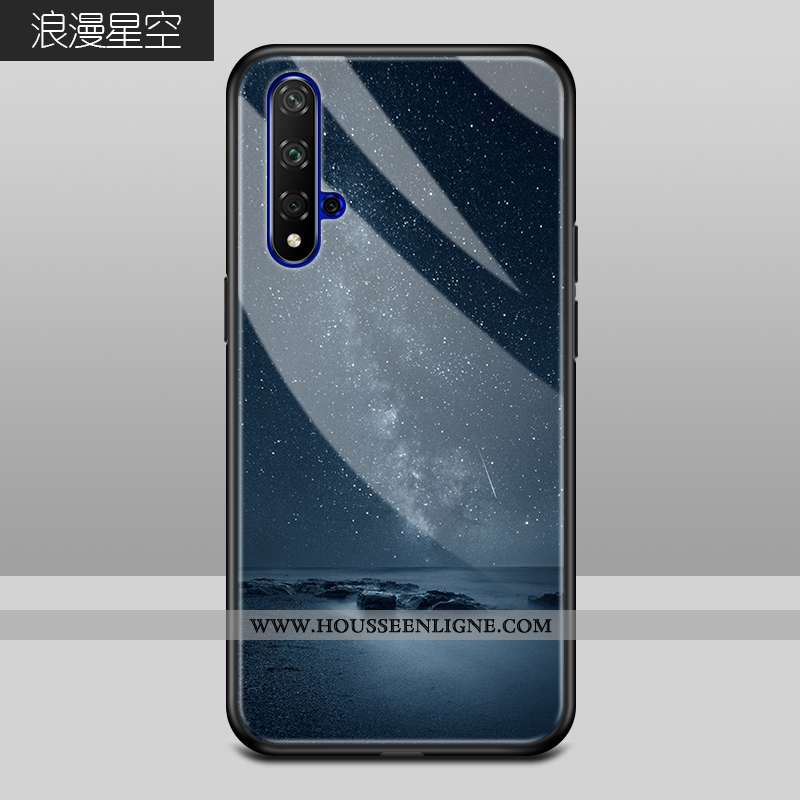 Étui Honor 20 Tendance Silicone Téléphone Portable Protection Tout Compris Personnalité Amoureux Ble