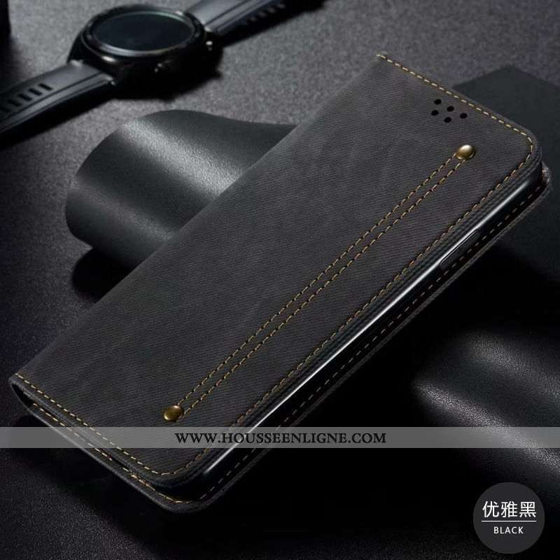 Étui Honor 30 Cuir Coque Noir Téléphone Portable Housse Tout Compris