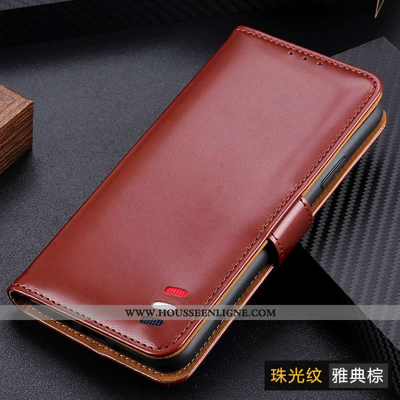 Étui Honor 30 Cuir Téléphone Portable Housse Business Magnétisme Tout Compris Marron