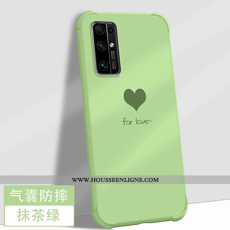 Étui Honor 30 Fluide Doux Silicone Nouveau Incassable Protection Tendance Mode Rouge