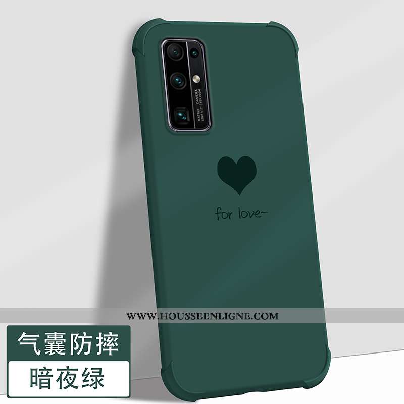 Étui Honor 30 Fluide Doux Silicone Nouveau Incassable Protection Tendance Mode Rouge