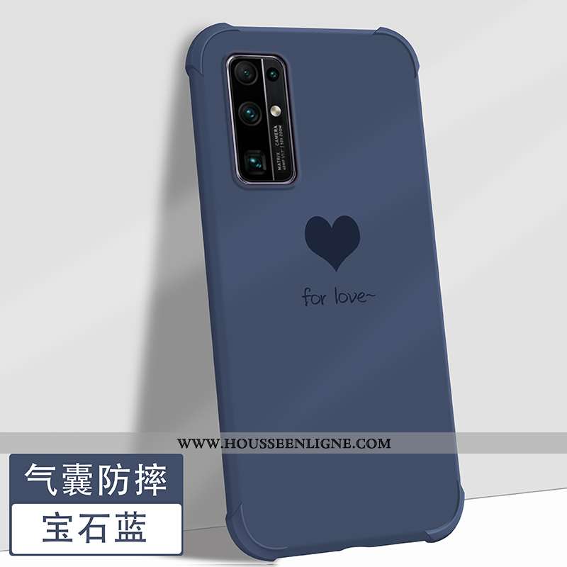 Étui Honor 30 Fluide Doux Silicone Nouveau Incassable Protection Tendance Mode Rouge
