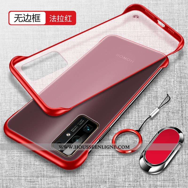 Étui Honor 30 Fluide Doux Silicone Protection Difficile Légère Ultra Rouge