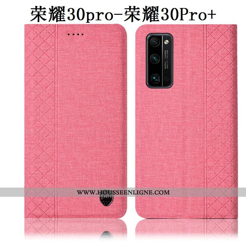 Étui Honor 30 Pro Cuir Protection Incassable Housse Coque Gris