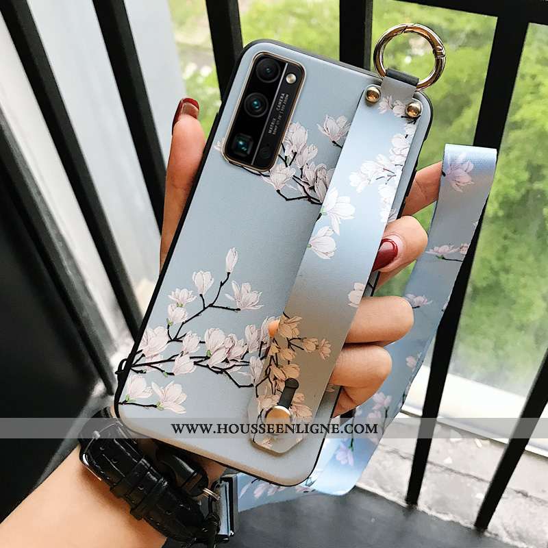 Étui Honor 30 Pro Protection Personnalité Net Rouge Fluide Doux Téléphone Portable Créatif Style Chi