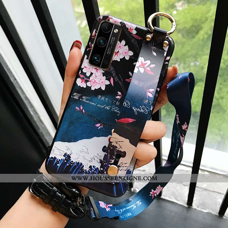 Étui Honor 30 Pro Protection Personnalité Net Rouge Fluide Doux Téléphone Portable Créatif Style Chi