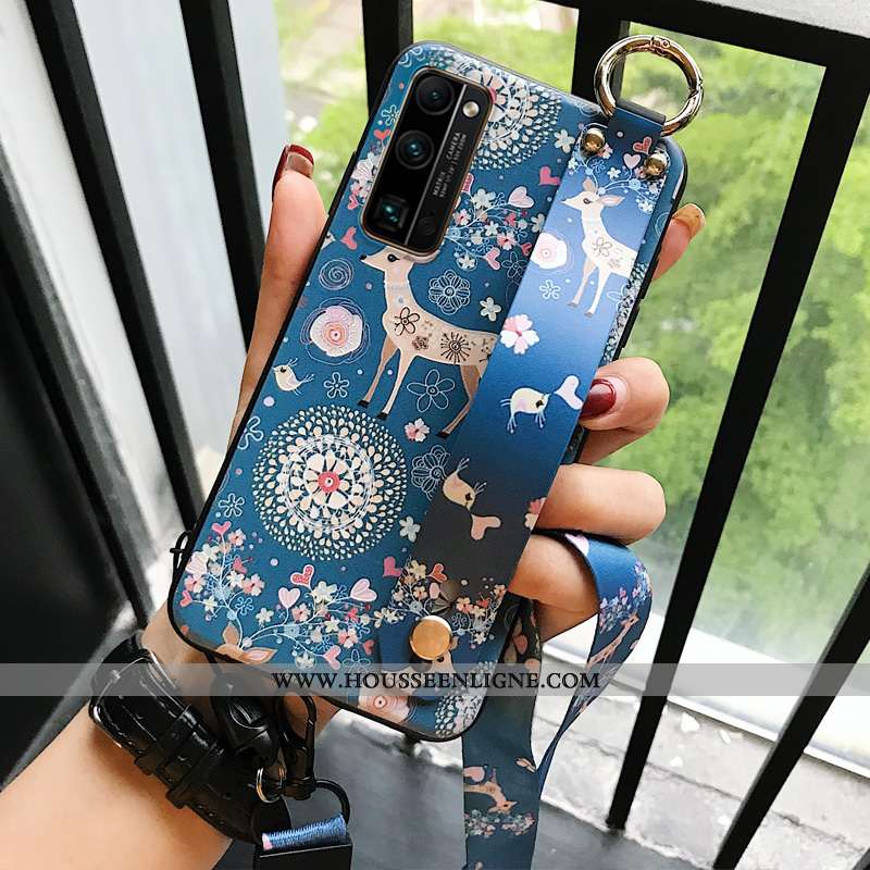 Étui Honor 30 Pro Protection Personnalité Net Rouge Fluide Doux Téléphone Portable Créatif Style Chi