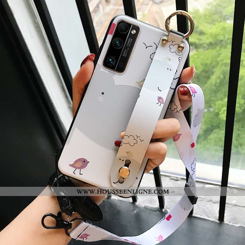Étui Honor 30 Pro Protection Personnalité Net Rouge Fluide Doux Téléphone Portable Créatif Style Chi