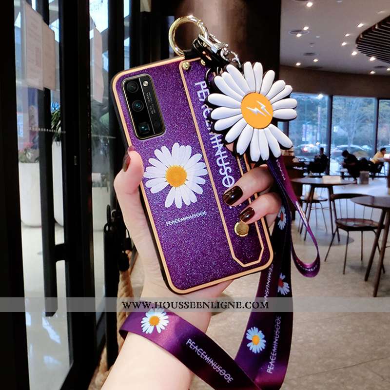 Étui Honor 30 Pro Silicone Protection Incassable Net Rouge Tout Compris Dragon Violet