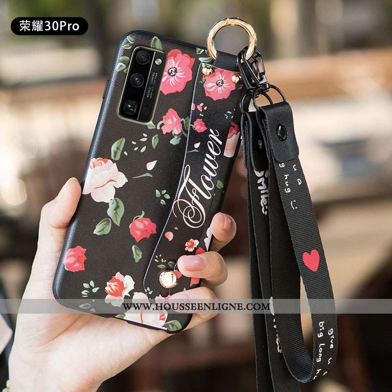 Étui Honor 30 Pro Tendance Fluide Doux Délavé En Daim Blanc Coque Incassable Blanche