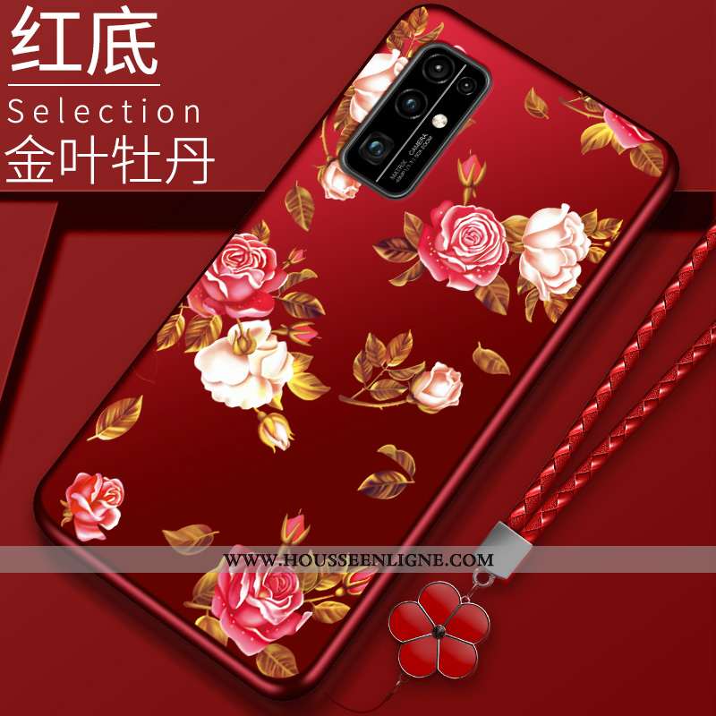 Étui Honor 30 Protection Rouge Téléphone Portable Coque