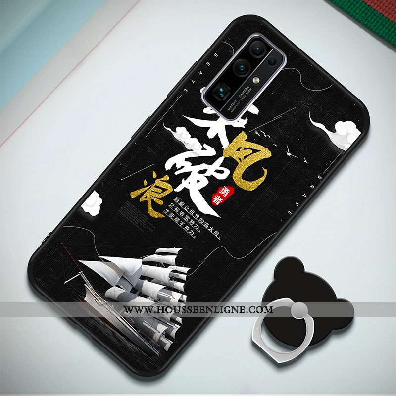 Étui Honor 30 Silicone Protection Nouveau Incassable Coque Fluide Doux Bleu Foncé
