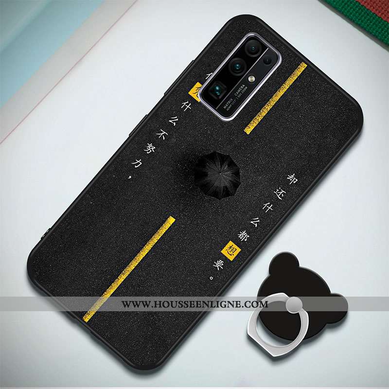 Étui Honor 30 Silicone Protection Nouveau Incassable Coque Fluide Doux Bleu Foncé