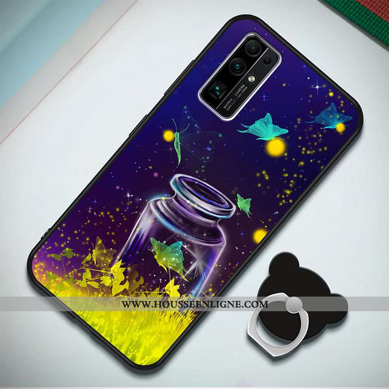 Étui Honor 30 Silicone Protection Nouveau Incassable Coque Fluide Doux Bleu Foncé