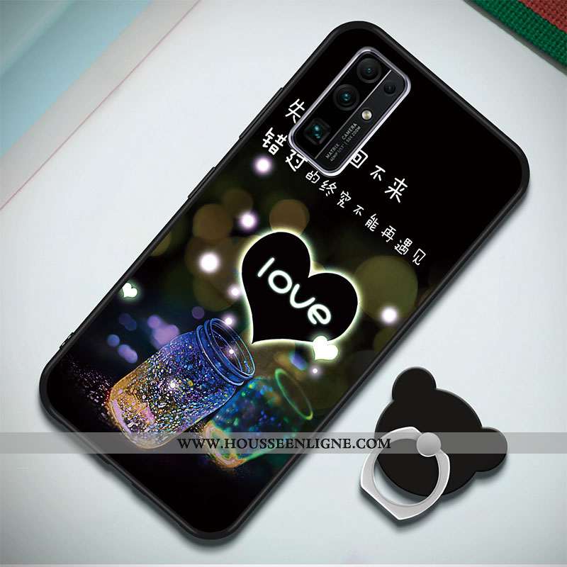 Étui Honor 30 Silicone Protection Nouveau Incassable Coque Fluide Doux Bleu Foncé