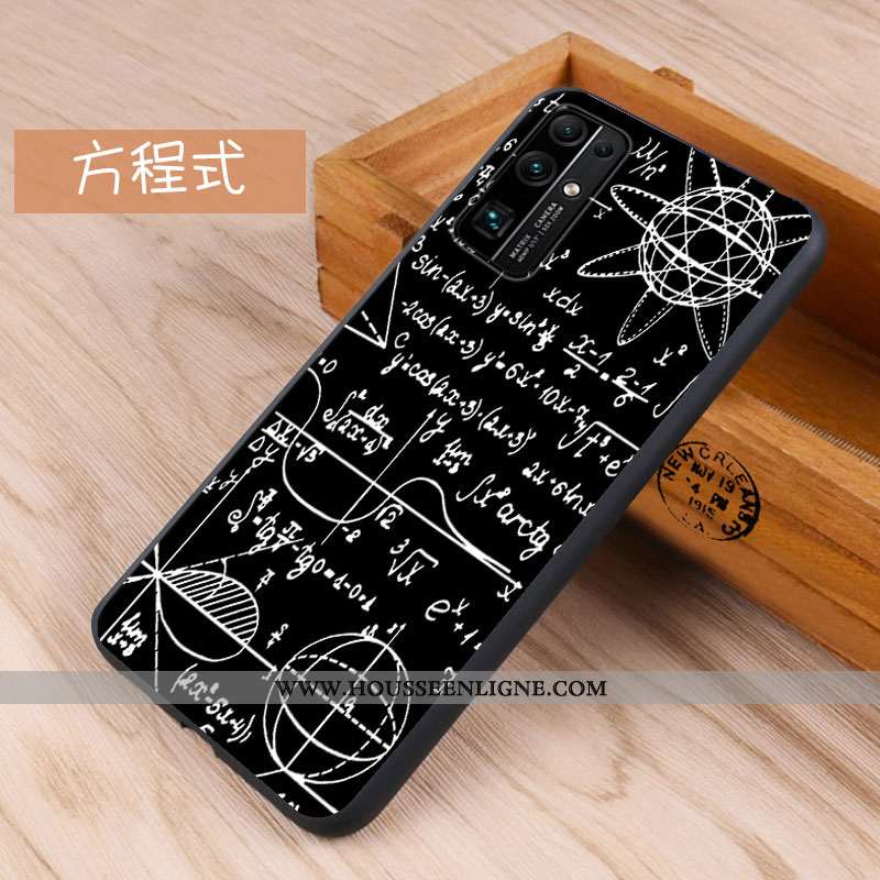 Étui Honor 30 Silicone Tendance Fluide Doux Bleu Coque Incassable
