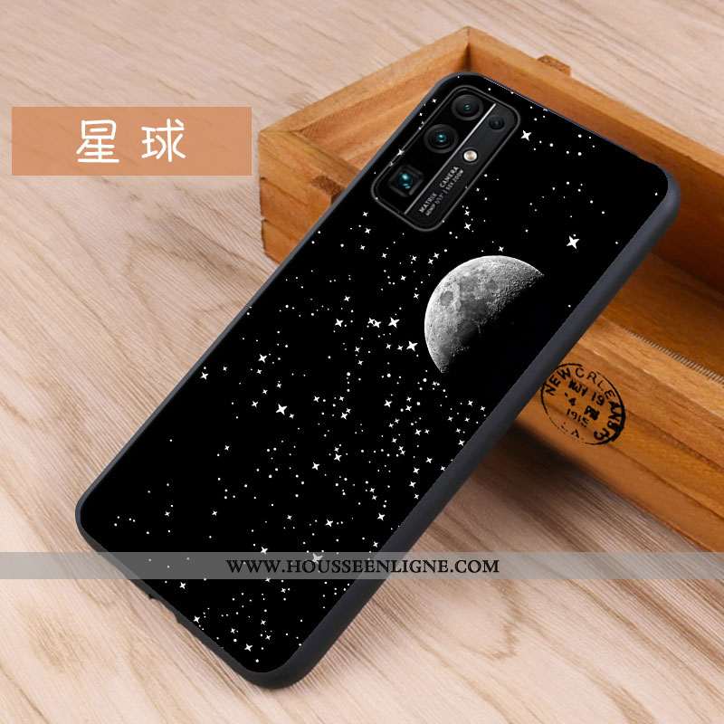 Étui Honor 30 Silicone Tendance Fluide Doux Bleu Coque Incassable