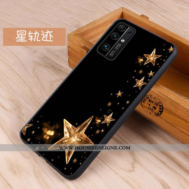 Étui Honor 30 Silicone Tendance Fluide Doux Bleu Coque Incassable