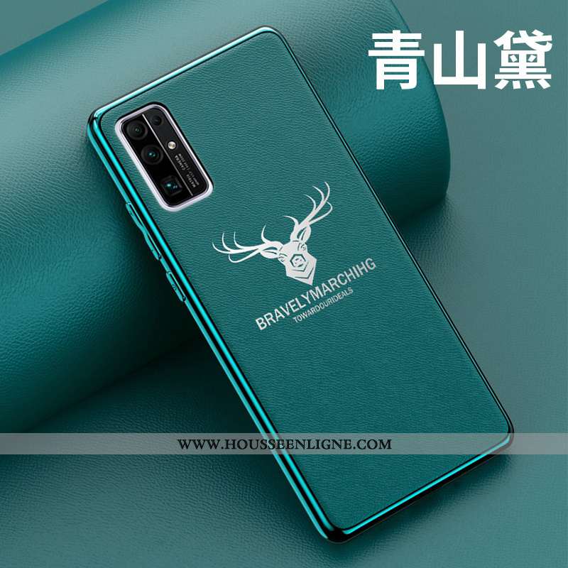 Étui Honor 30 Tendance Légère Tout Compris Net Rouge Téléphone Portable Cuir Protection Bleu