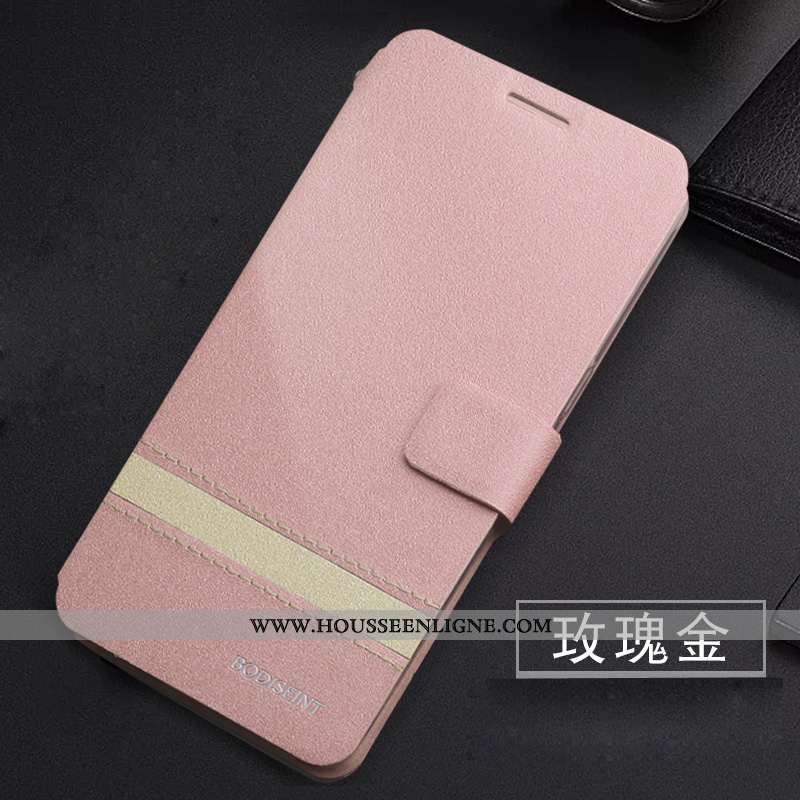 Étui Honor 30s Cuir Fluide Doux Une Agrafe Membrane Tout Compris Incassable Rose