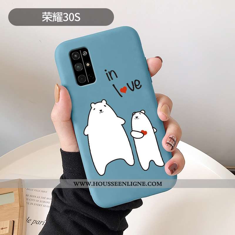 Étui Honor 30s Dessin Animé Ultra Frais Rose Amour Téléphone Portable Incassable
