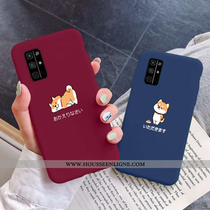 Étui Honor 30s Protection Créatif Rouge Silicone Incassable Net Rouge