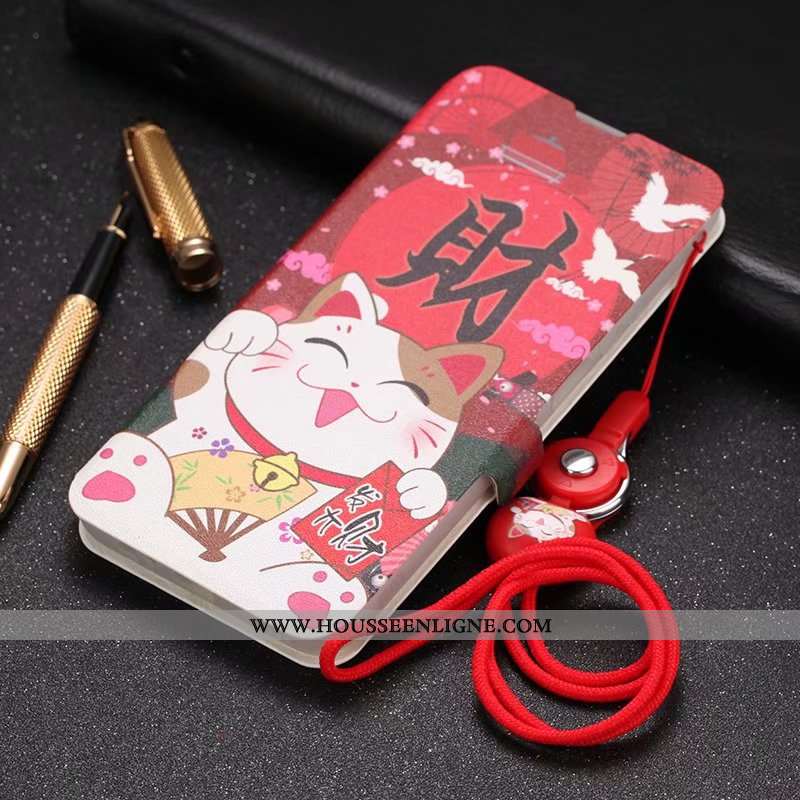 Étui Honor 30s Protection Tendance Téléphone Portable Clamshell Rose Cuir