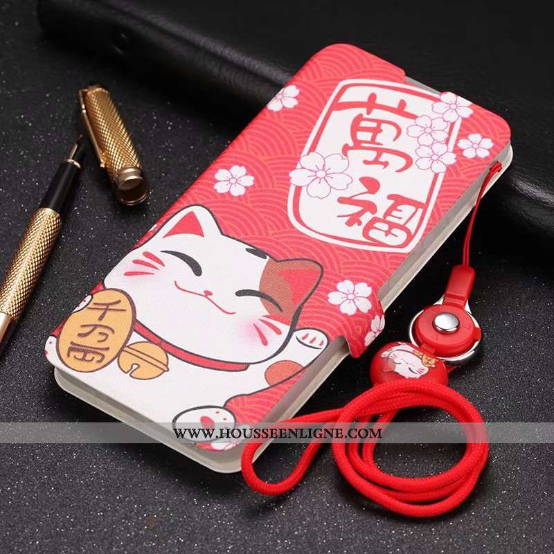 Étui Honor 30s Protection Tendance Téléphone Portable Clamshell Rose Cuir