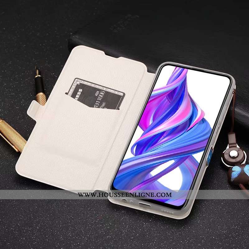 Étui Honor 30s Protection Tendance Téléphone Portable Clamshell Rose Cuir