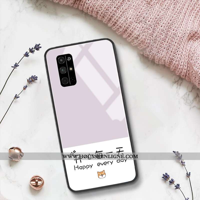 Étui Honor 30s Tendance Silicone Créatif Petit Frais Verre Verte