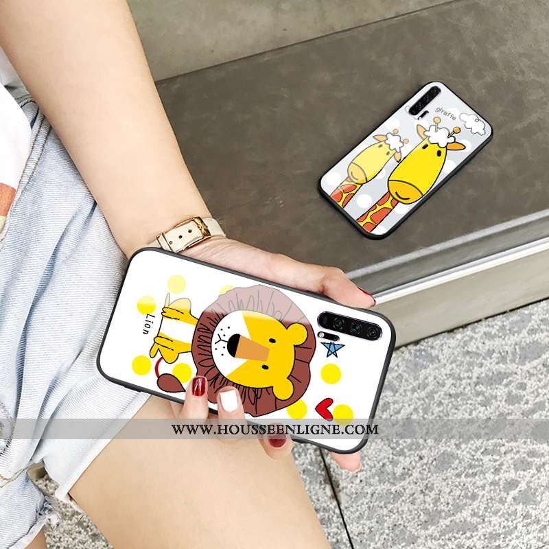 Étui Honor 9x Charmant Tendance Jeunesse Protection Coque Personnalité Blanche