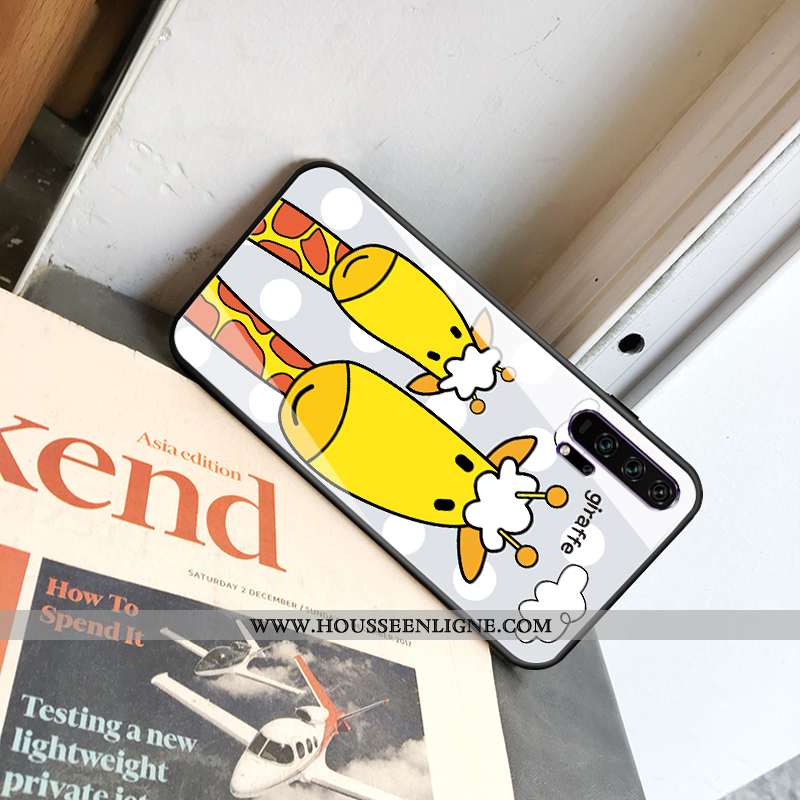 Étui Honor 9x Charmant Tendance Jeunesse Protection Coque Personnalité Blanche