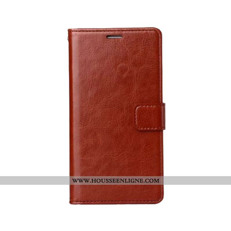 Étui Honor 9x Cuir Fluide Doux Incassable Protection Tendance Tout Compris Téléphone Portable Marron