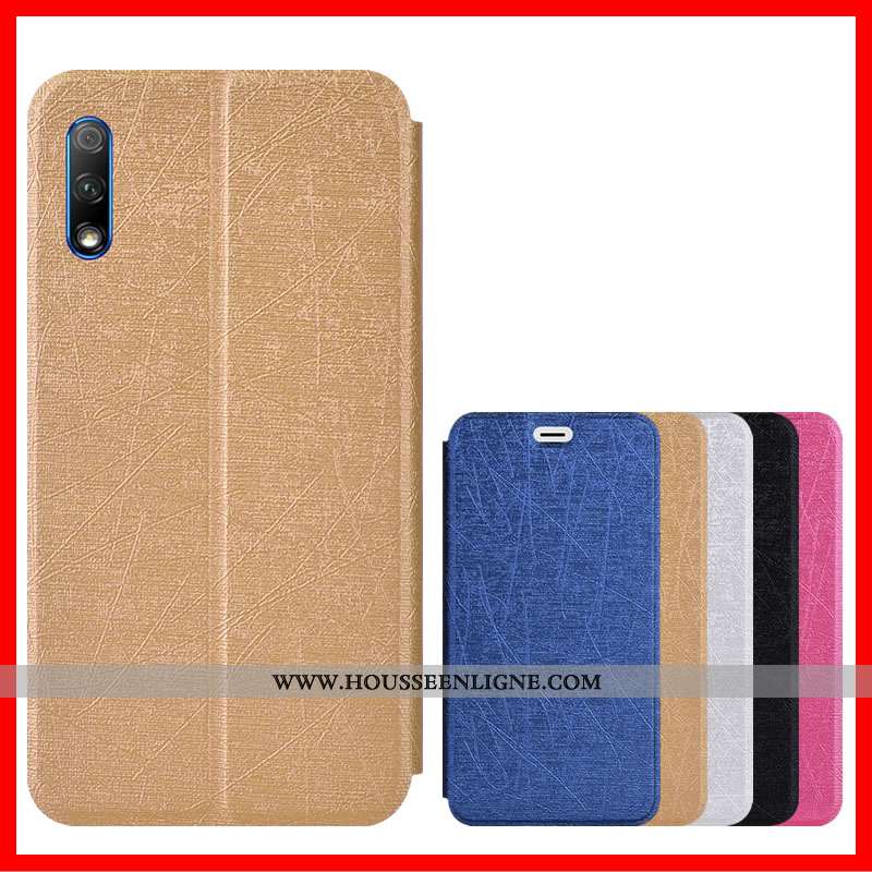 Étui Honor 9x Fluide Doux Protection Coque Or Téléphone Portable Incassable Doré
