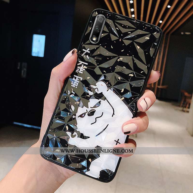 Étui Honor 9x Personnalité Charmant Tempérer Blanc Tout Compris Coque Membrane Blanche