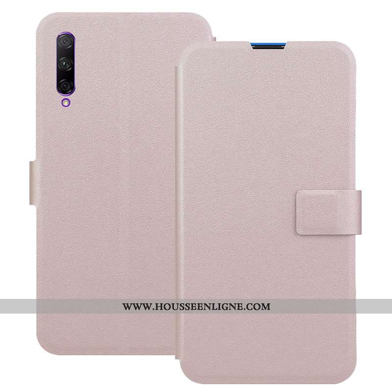 Étui Honor 9x Pro Cuir Bleu Coque Housse Carte Téléphone Portable