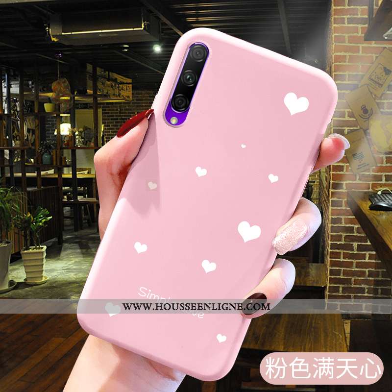 Étui Honor 9x Pro Fluide Doux Silicone Bleu Incassable Protection Téléphone Portable