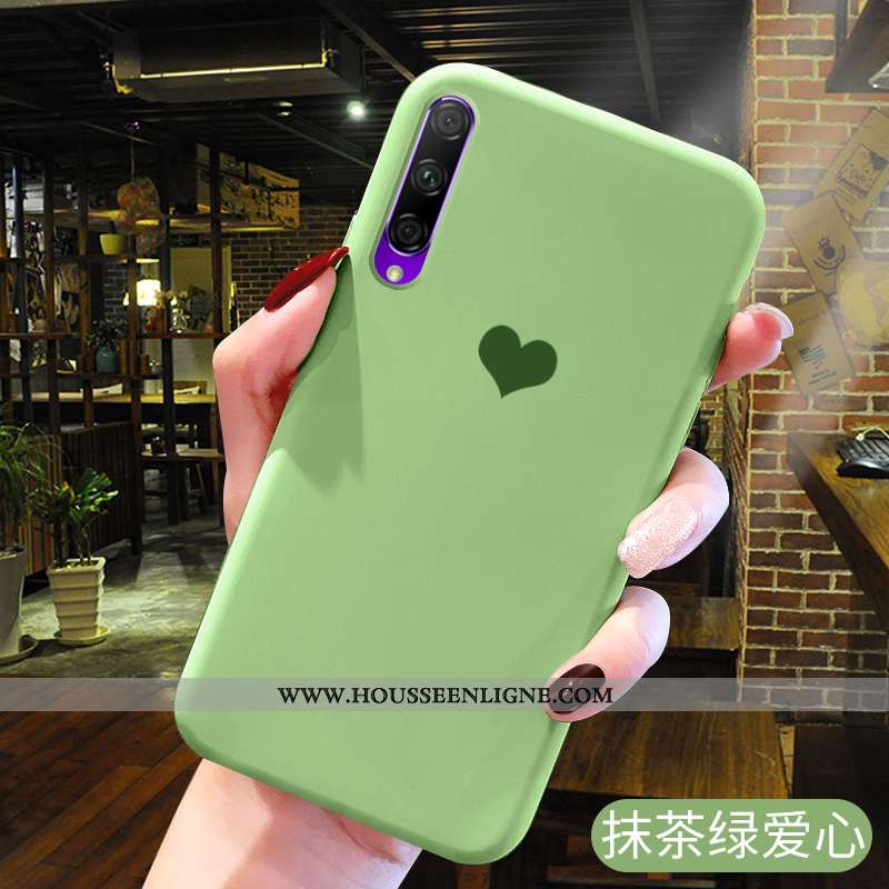 Étui Honor 9x Pro Fluide Doux Silicone Bleu Incassable Protection Téléphone Portable