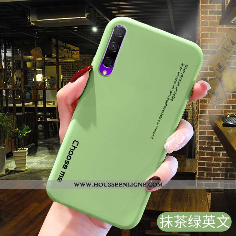Étui Honor 9x Pro Fluide Doux Silicone Bleu Incassable Protection Téléphone Portable