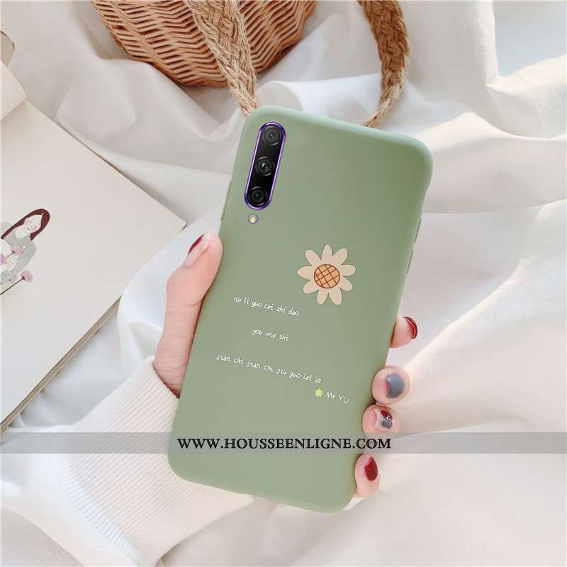 Étui Honor 9x Pro Fluide Doux Silicone Incassable Protection Bleu Délavé En Daim Téléphone Portable