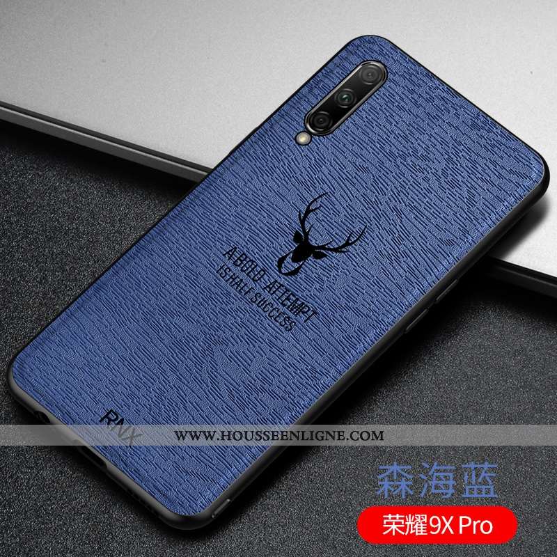 Étui Honor 9x Pro Fluide Doux Silicone Tout Compris Rouge Personnalité Téléphone Portable Ultra Rose
