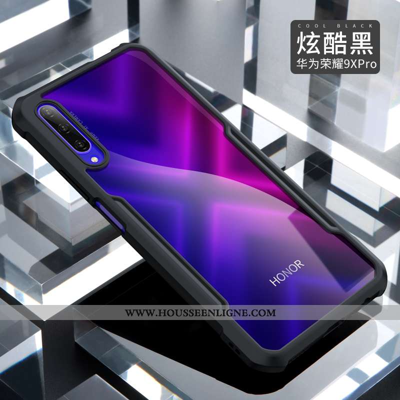 Étui Honor 9x Pro Protection Délavé En Daim Légère Incassable Tout Compris Silicone Ballon Rouge