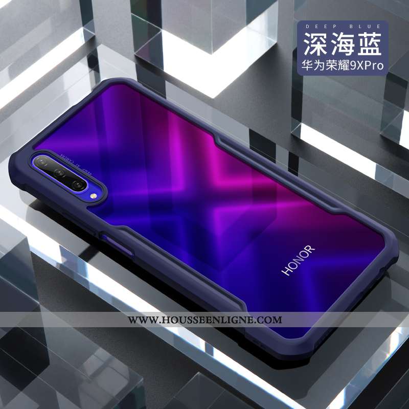 Étui Honor 9x Pro Protection Délavé En Daim Légère Incassable Tout Compris Silicone Ballon Rouge