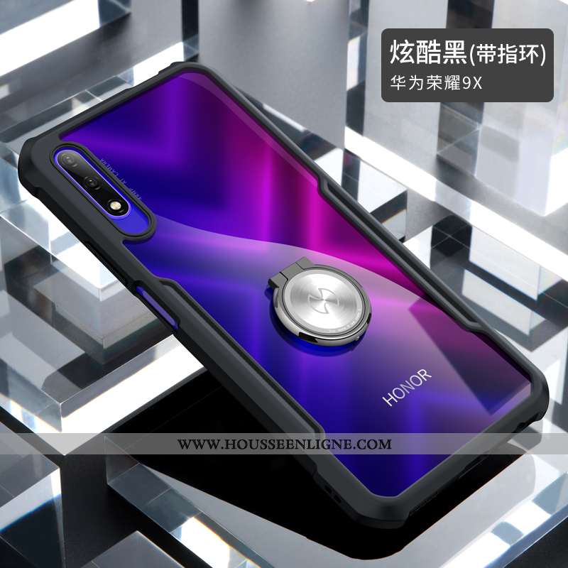 Étui Honor 9x Pro Protection Délavé En Daim Légère Incassable Tout Compris Silicone Ballon Rouge