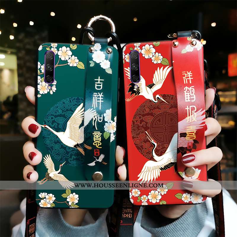 Étui Honor 9x Pro Protection Ornements Suspendus Vintage Style Chinois Tout Compris Incassable Télép