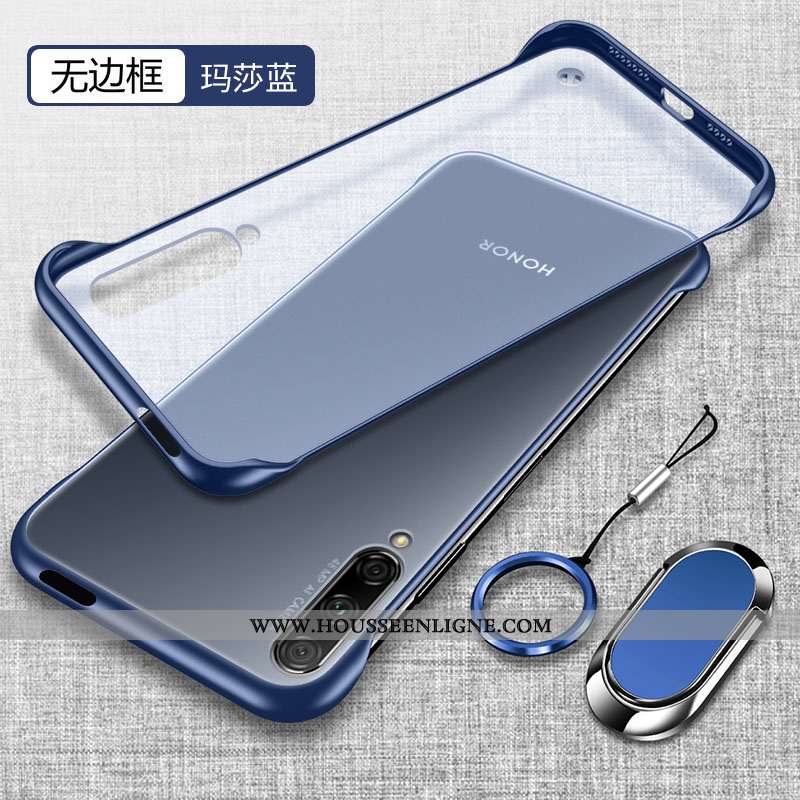 Étui Honor 9x Pro Protection Transparent Jaune Silicone Simple Difficile Personnalité