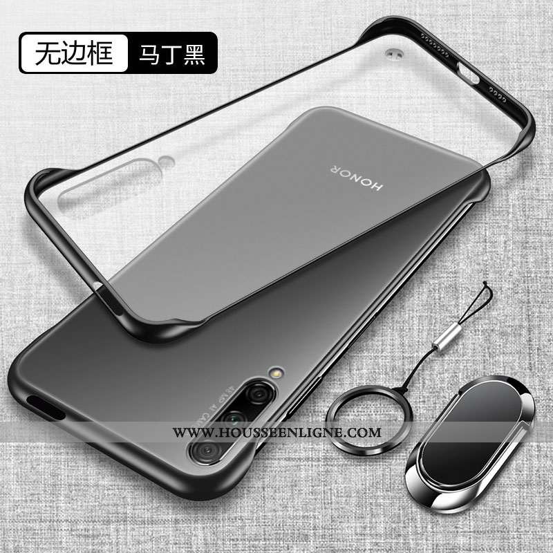 Étui Honor 9x Pro Protection Transparent Jaune Silicone Simple Difficile Personnalité