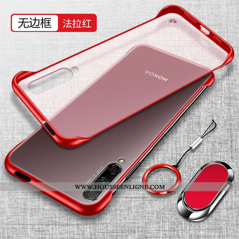 Étui Honor 9x Pro Protection Transparent Jaune Silicone Simple Difficile Personnalité