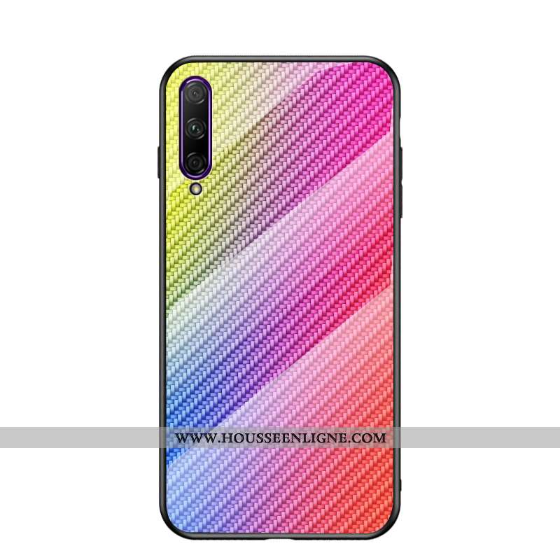 Étui Honor 9x Pro Protection Verre Difficile Fibre Fluide Doux Tout Compris Violet