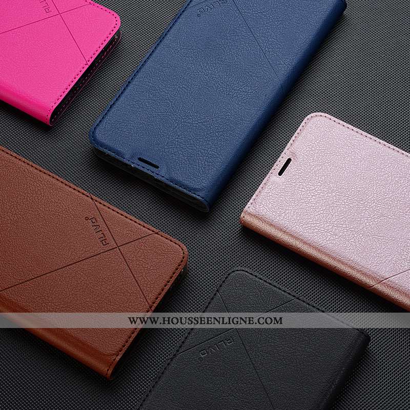 Étui Honor 9x Pro Silicone Protection Clamshell Cuir Fluide Doux Rose